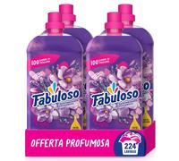 Ammorbidente Concentrato Profumato Magnolia & Lavanda 4x1,25L Fragranza che Dura