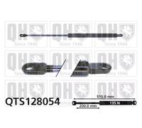 Ammortizatore pneumatico, Cofano bagagli /vano carico QUINTON HAZELL 515mm -