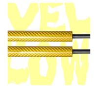 Ammortizzatore 2 Supporti Per Cofano Anteriore Auto Molle A Gas Ammortizzatori A Gas 575 Mm Per Lexus LS460 Berlina 2006-2013 2014 Supporto Sollevamento(Yellow Carbon Fiber)