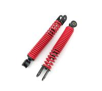 Ammortizzatore 223mm Per Guida Leggera Per Suzuki Due Tempi AG50 AG100 V100 Scooter Anteriore E Posteriore Ammortizzatore Modificato(Red spring black)