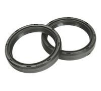 All Balls Racing 43 X 55 X 9.5 Abr 55-123 Fork Oil Seal Kit Argento