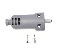 Ammortizzatore a chiusura ammortizzata per ante di armadietti, tampone per ante in ABS per armadio armadio mobili da cucina, dispositivo di chiusura silenziosa con montaggio a vite