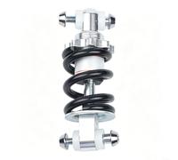 Ammortizzatore a sospensione posteriore in lega di alluminio per biciclette elettriche e mountain bike, ammortizzatore a molla resistente, 100 mm, 226,8 kg, nero (100 cm 294,8 kg)