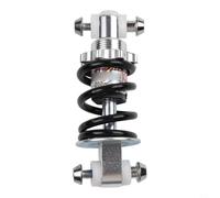 Ammortizzatore a sospensione posteriore in lega di alluminio, per biciclette elettriche e mountain bike, ammortizzatore a molla resistente, 100 mm, 226,8 kg, nero (100 cm 226,8 kg)