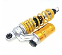 Ammortizzatore Ammortizzatore universale per moto e scooter, rotondo, da 280 mm, con smorzamento del rimbalzo regolabile, per