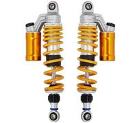 Ammortizzatore Ammortizzatori 1 Coppia 320mm 340mm 360mm Ammortizzatori Ad Aria Per Moto Sospensione Posteriore Per Kawasaki Giallo(360MM)