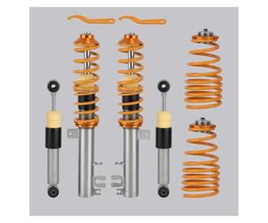 Ammortizzatore Ammortizzatori Kit Di Abbassamento Sospensioni Coilover Per Fiat Per 500 Per Panda Per Hydrogen Per Mk2 Mk3 2008-2012 Ammortizzatore Regolabile In Altezza
