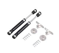 Ammortizzatore Ammortizzatori Per Porta Dell'armadio Supporti Per Armadio Cucina Cerniere Idrauliche Accessori Per Mobili Per Coperchio Puntelli Resorte De Gas Del Capó(2pcs black 6inch)