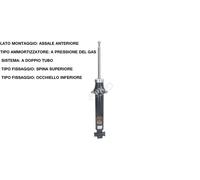 AMMORTIZZATORE ANT. DX=SX GAS CITROEN C5 III JAPKO MJ00128 OE 5208.95 520847