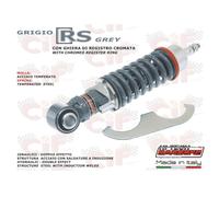 Ammortizzatore anteriore grigio RS CARBONE rinforzato e regolabile per VESPA 50