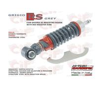 Ammortizzatore anteriore grigio RS CARBONE rinforzato e regolabile per VESPA 50