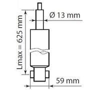 AMMORTIZZATORE ANTERIORE KAYABA PER VW AUDI SEAT SKODA KYB3448024