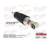 Ammortizzatore anteriore Nero Carbone Vespa 90 S 90 SS 6300-N