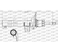 Ammortizzatore anteriore OPEN PARTS SAB8609.31 per VW GOLF 1.6 TDI