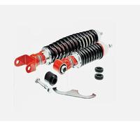 AMMORTIZZATORE ANTERIORE POSTERIORE CARBONE REGOLABILE ROSSO VESPA 50 SPECIAL
