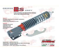AMMORTIZZATORE ANTERIORE REGOLABILE CARBONE SPORT GRIGIO RS VESPA PX 200 AMERICA