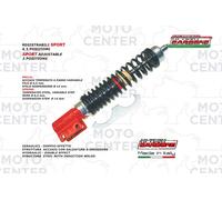 AMMORTIZZATORE ANTERIORE REGOLABILE CARBONE SPORT ROSSO PIAGGIO LML STAR AUTOMAT