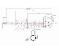 Ammortizzatore - AP XENERGY X080632