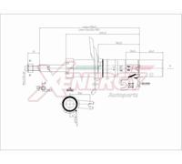 Ammortizzatore - AP XENERGY X807332