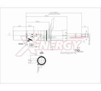 Ammortizzatore - AP XENERGY X808332