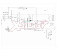 Ammortizzatore - AP XENERGY X997104