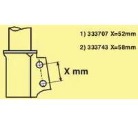 Ammortizzatore Assale anteriore Spina superiore 333707 KYB per RENAULT CLIO II