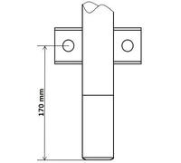 Ammortizzatore Assale anteriore Spina superiore 3348090 KYB per SEAT AUDI VW