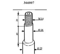 KYB 366007 Ammortizzatore Anteriore per BMW E34 E32