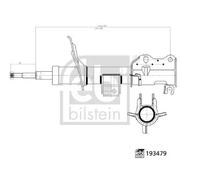 FEBI BILSTEIN 193479 Ammortizzatore