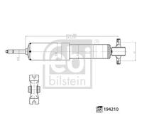 FEBI BILSTEIN 194210 Ammortizzatore