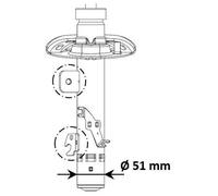Ammortizzatore KYB 3338056