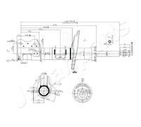 JAPANPARTS MM-00158 Ammortizzatore