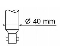 Ammortizzatore Assale posteriore Occhiello superiore 551810 KYB per NISSAN