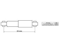 Ammortizzatore Assale posteriore per NISSAN QASHQAI