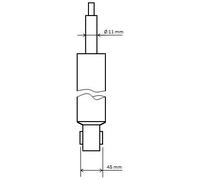 KYB 3430023 Ammortizzatore Posteriore Excel-G