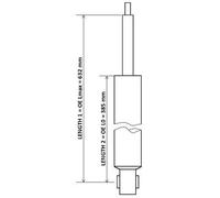 Ammortizzatore KYB Excel-G 343328
