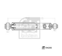 FEBI BILSTEIN 194200 Ammortizzatore