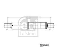 FEBI BILSTEIN 194207 Ammortizzatore