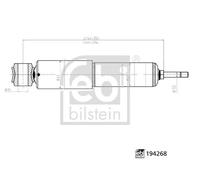 FEBI BILSTEIN 194268 Ammortizzatore