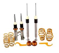 Ammortizzatore Assetto A Molla Regolabile In Altezza Per Ford Per Fiesta Per MK7 VII MK6 VI JA8 Ammortizzatori Molle Di Abbassamento Molle DiSospensioni Ammortizzatori per auto