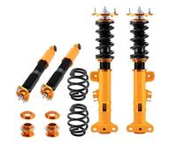 Ammortizzatore Assetto Coilover Con Ammortizzatore Regolabile, Ammortizzatori A 24 Vie Regolabili Per BMW Serie 3 E36 1990-1999 Sospensione Pneumatica(Oro)