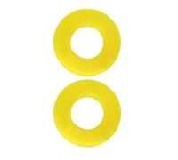 Ammortizzatore Auto Ammortizzatore Anteriore Torre Gomma Buffer Anello Boccola Cuscinetto Rondella Protezione Per VW Per Golf Mk2 3 4 Sospensioni pneumatiche(2Pcs Yellow)