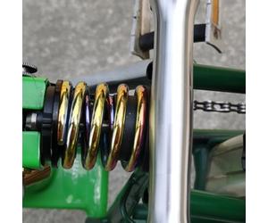 Ammortizzatore Bici Pieghevole con Piastre di Montaggio