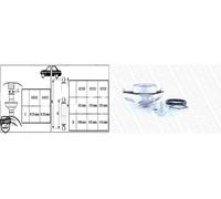 Ammortizzatore + Boccola cilindro MONROE per CITROËN, FIAT, PEUGEOT BOXER
