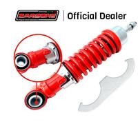 AMMORTIZZATORE CARBONE ROSSO VESPA PK 50 50 V5X1T 2T 82-84 (I) 6401-RR ANTERIORE