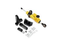 Ammortizzatore CNC Kit Montaggio Ammortizzatore Stabilizzatore Sterzo Per Kawasaki Per Ninja 500 2024-2025 Lineare Invertito E Regolabile Sterzo Smorzamento Supporto(SET 8)