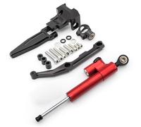 Ammortizzatore CNC Staffa Ammortizzatore Sterzo Regolabile Moto Per Yamaha Per Tracer 900GT Kit Montaggio Con Stabilizzatore Lega Alluminio CNC Sterzo Smorzamento Supporto(Imposta 9)