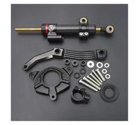 Ammortizzatore CNC Staffa Stabilizzatrice Ammortizzatore Sterzo Moto CNC Per KAWASAKI Per Z1000 Z-1000 2010-2013 Kit Montaggio Tampone Sterzo Smorzamento Supporto(SET 1)