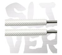 Ammortizzatore Cofano Anteriore Modificato Ammortizzatore A Gas Molla In Supporto Sollevamento Per Suzuki Per Swift Fs O Per Swift Sports MK4 2017-2021(Sliver Carbon Fiber)