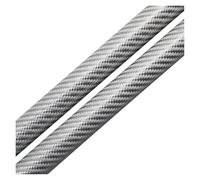 Ammortizzatore Cofano Anteriore Per BMW Serie 7 E65 Berlina Cofano Anteriore Strutture Supporti Sollevamento Asta Puntello Ammortizzatori Gas Molle A Gas Cappa(Silver Carbon Fiber)